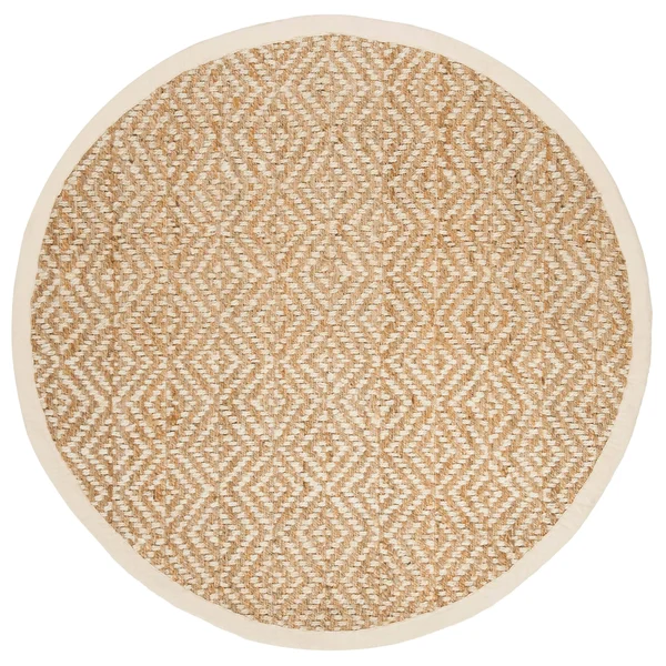 Safavieh Natural Fiber NF266E 8&0x22 x 10&0x22 Brown, Natural Area Rug