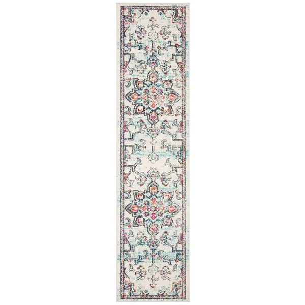 Safavieh Madison 400 Rug Collection MAD473F - Grey - Gold - 5& x 5& Square