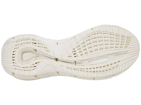 Reebok Zig Kinetica II White/Grey Women's Running Shoes, Size: 9.5