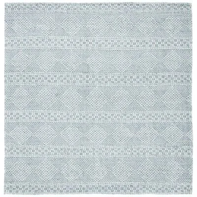 Spilsby Southwestern Gray Area Rug Union Rustic Rug Size: Square 7'