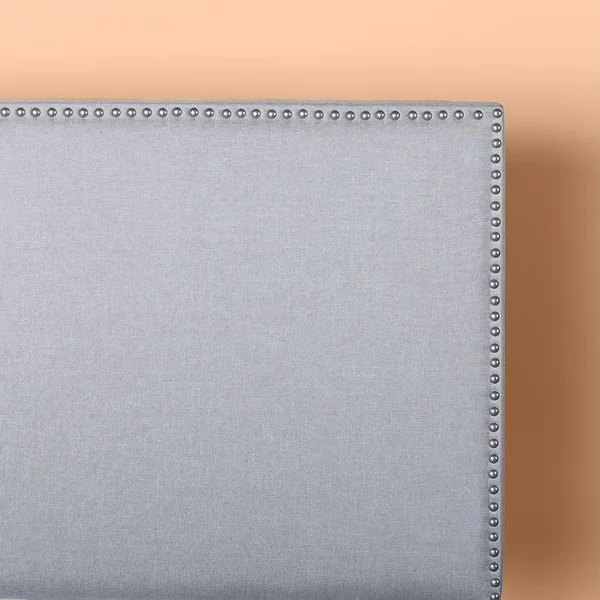 Priage by Zinus Upholstered Nailhead Trim Headboard - Queen