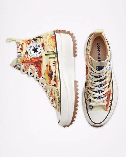 Converse Runstar Hike Hi Twisted Resort in Yellow - Size 11