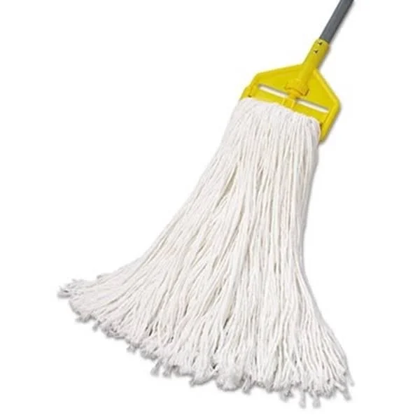 Boardwalk Rayon Fiber Mop Head, White - 12 pack