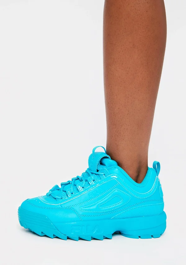 Fila Disruptor II Premium 6 Women's Blue