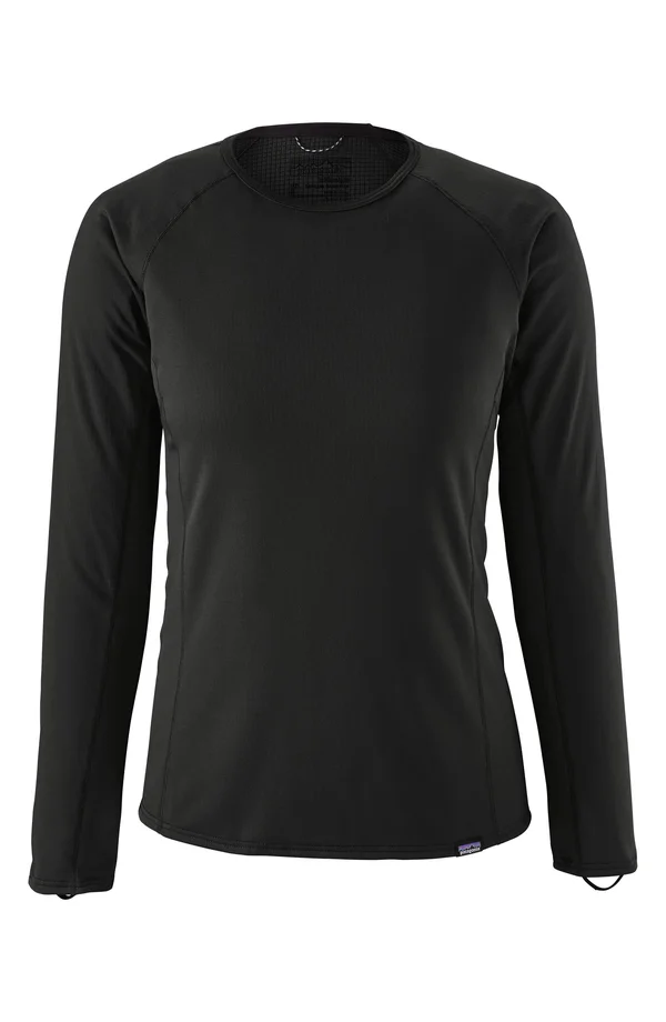 Patagonia Women's Capilene Midweight Crew - Black XL