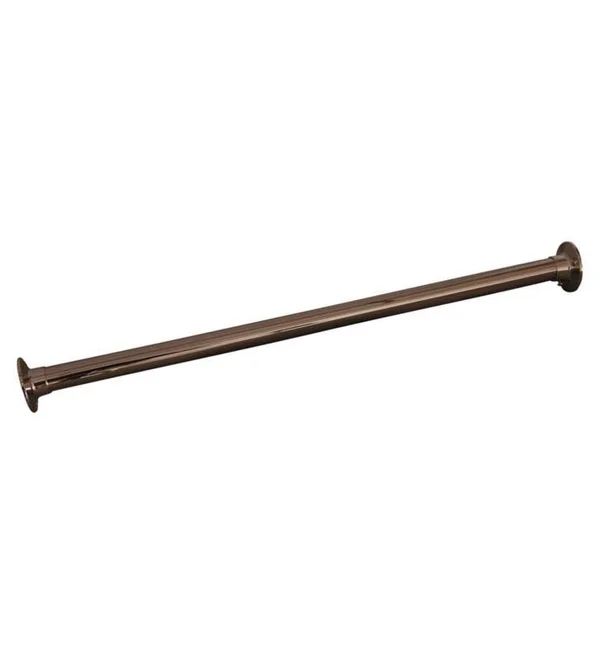 Barclay 4100-48-WH 48x22 Straight Shower Rod - White