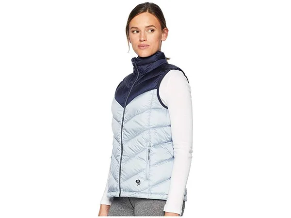 Mountain Hardwear Ratio Down Vest - Women's Arctic Circle Blue, L