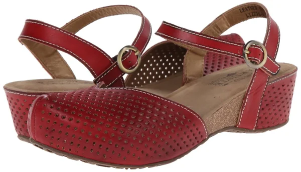Women's L&Artiste by Spring Step Lizzie - Size: 40, Red