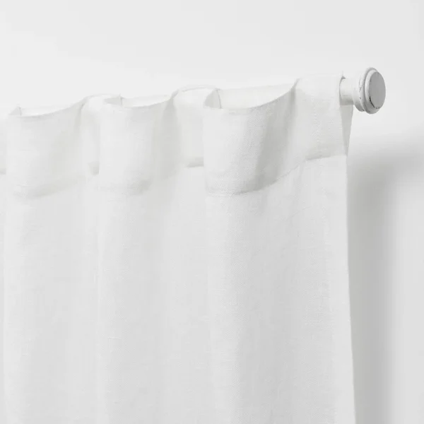 Lauren Ralph Lauren Engel Solid 100% Linen Sheer Rod Pocket Curtain Panel Linen