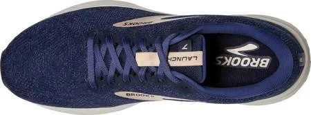 Brooks Launch 7 9 - Navy/Cobblestone/Grey (Men's)