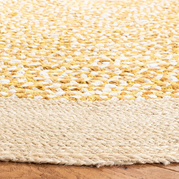Safavieh Cape Cod 210 Area Rug - Rust, Natural, 4& x 4& Round
