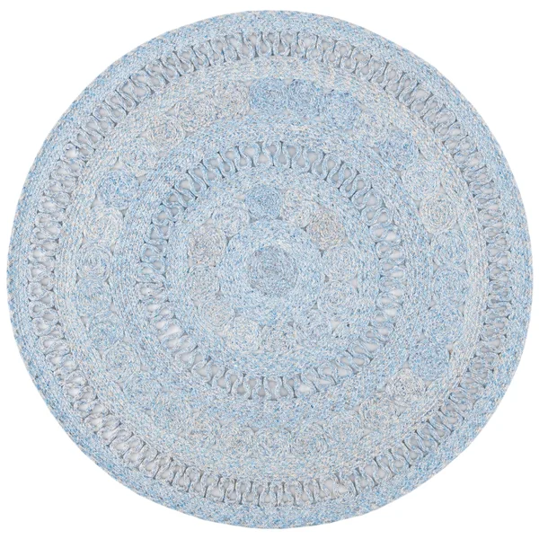 Safavieh CAP222A-4R 4 x 4 ft. Cape Cod Round Area Rug Ivory