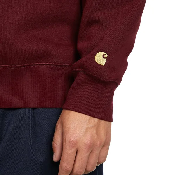 Carhartt WIP Chase Sweatshirt - Jam - Gold - L - Men