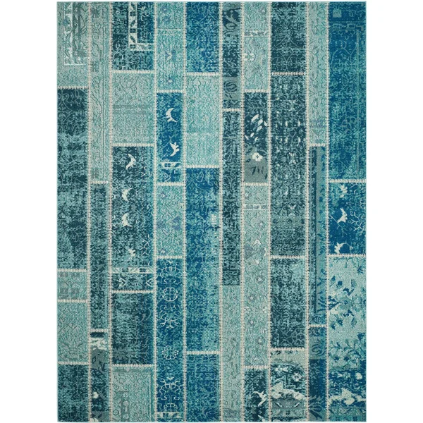Safavieh Monaco MNC216G Grey/Multi 3& x 5& Area Rug