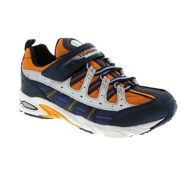 Tsukihoshi Speed (Little Kid) Navy/Orange, 1.5