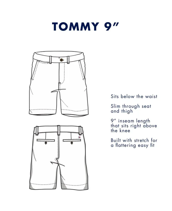 Tommy Hilfiger Men's Th Flex Stretch 9x22 Shorts, Created for Macy&s - Green Aura