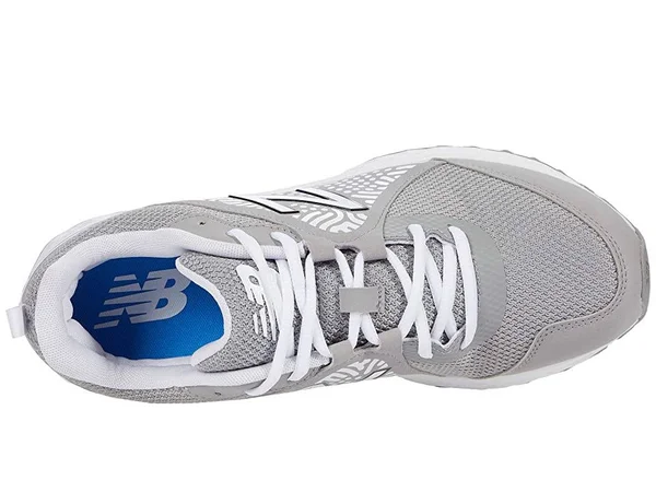 New Balance Men's Fresh Foam 3000V5 Turf - Grey/White (Size 12)