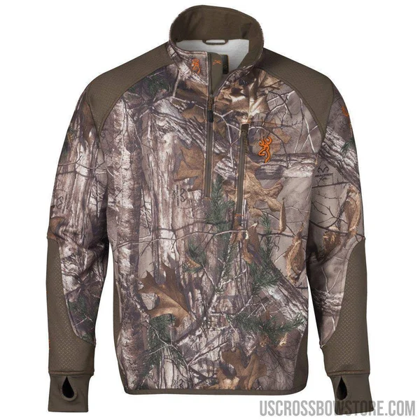 Browning Fleece 1/4 Zip Jacket Realtree Xtra Large
