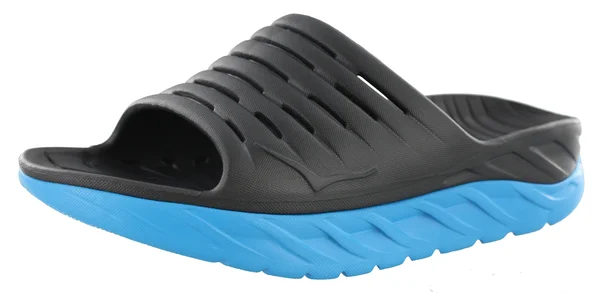 Hoka Women's Ora Recovery Slide Shoes in Blue, Size 6