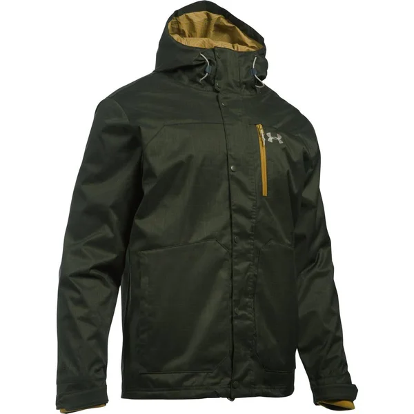 Under Armour Men's ColdGear Infrared Porter 3-in-1 Jacket, Green, M