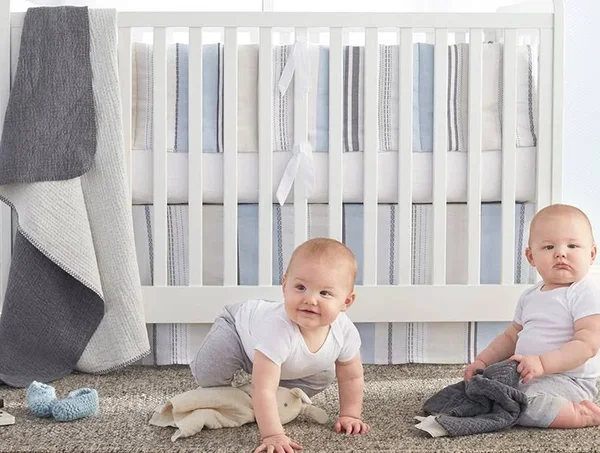 Coyuchi Cozy Cotton Organic Blanket, Charcoal, Baby