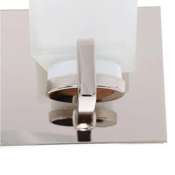 Hampton Bay, 15233, Wellman 3-Light Polished Nickel Bath Light