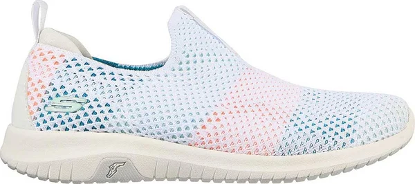 Skechers Ultra Flex Prime - Wondrous Gain White - Multi - Size 8.0