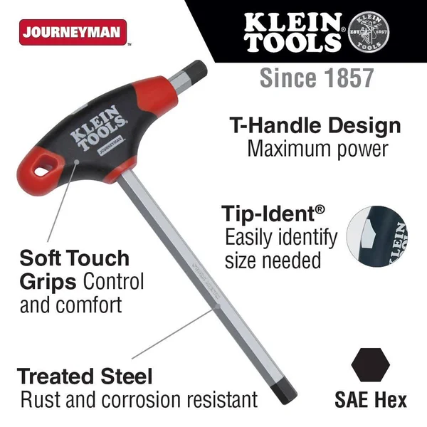 Klein Tools - SAE T-Handle Set with Stand 9x22 L 10
