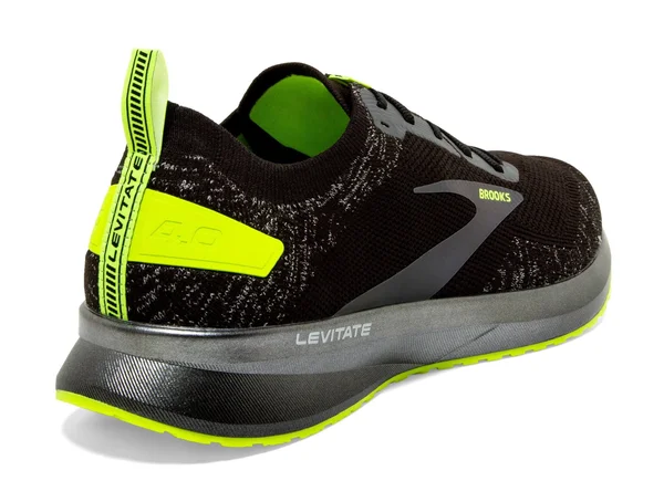 Women's Brooks Levitate 4 Running Shoe, Size 10.5 B - Black