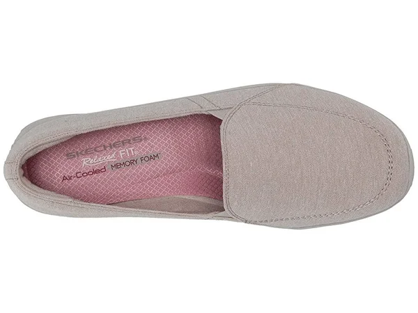 Skechers Women's Relaxed Fit Reggae Fest Rooted Slip-On, Taupe