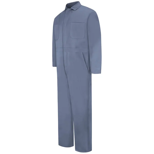 Red Kap Snap-Front Cotton Coverall - Size: 52, Postman Blue