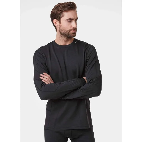 Helly Hansen Lifa Merino Lightweight Crew Black