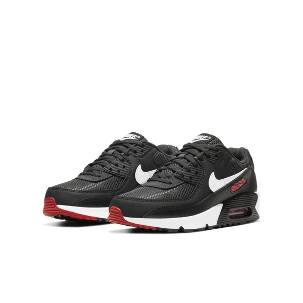 Nike Air Max 90 Big Kids& Shoes in Grey, Size: 5Y, DH4349-001