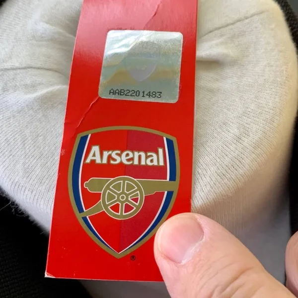 Arsenal Football Club Official Soccer Gift Mens Retro Track Top Jacket