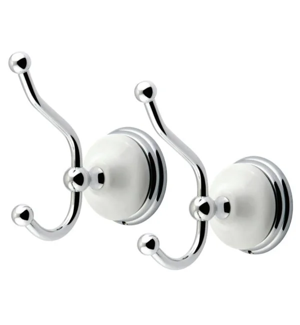 Kingston Brass Bak1117pb Victorian 2 Piece Robe Hook Polished Brass