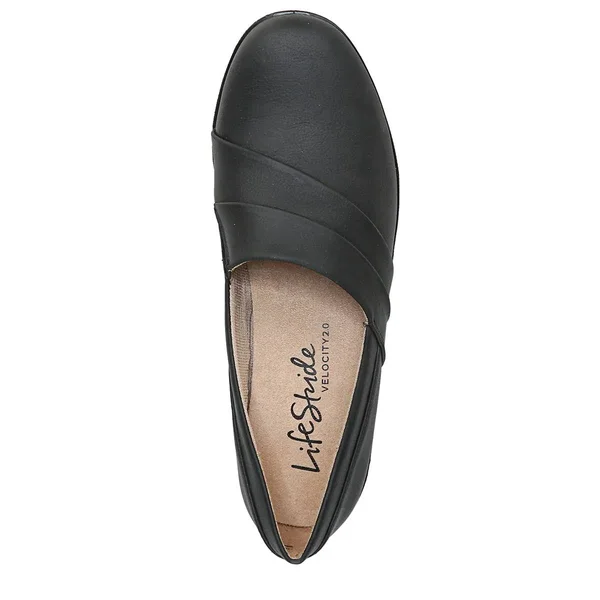 LifeStride Ion Women's Slip-On Shoes, Size: 8.5, Black