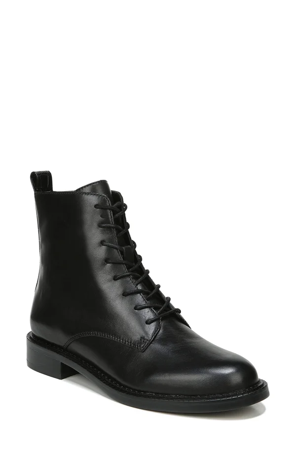 Sam Edelman Women's Nina Lace-Up Boots - Black
