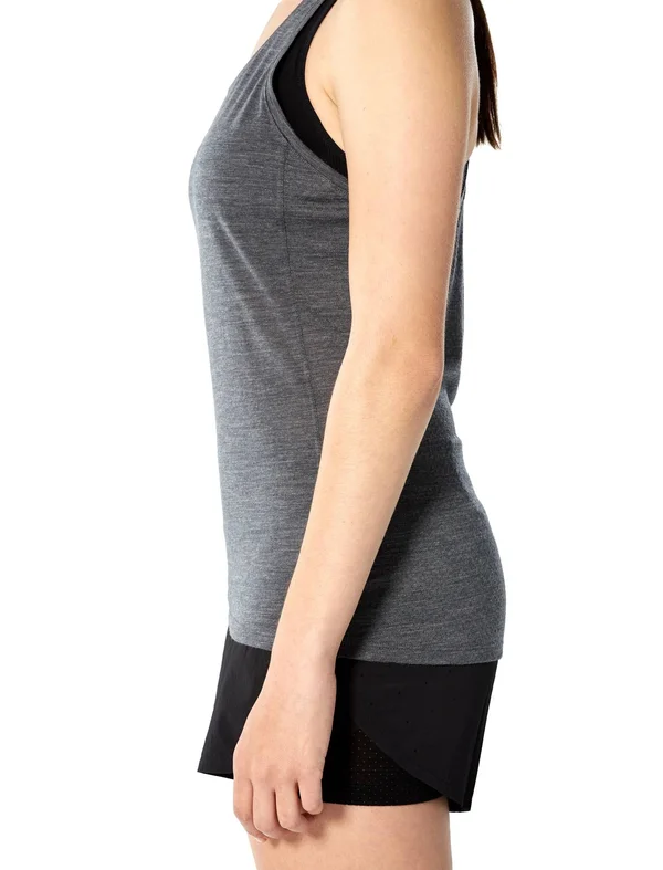Icebreaker Women's Amplify Racerback Tank - Xs - Fire