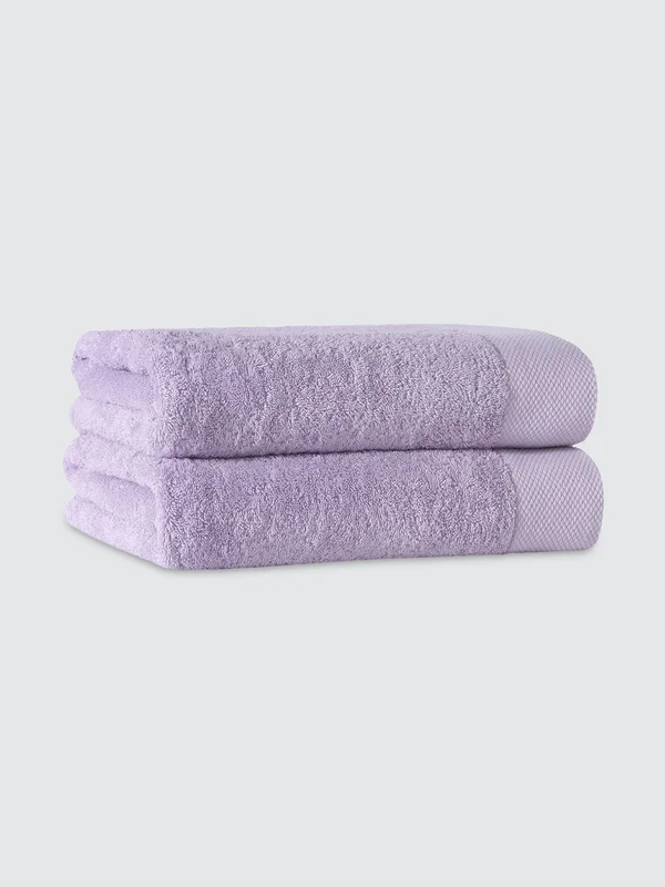 Enchante Home Signature Turkish Cotton Two-Piece Bath Sheet Set