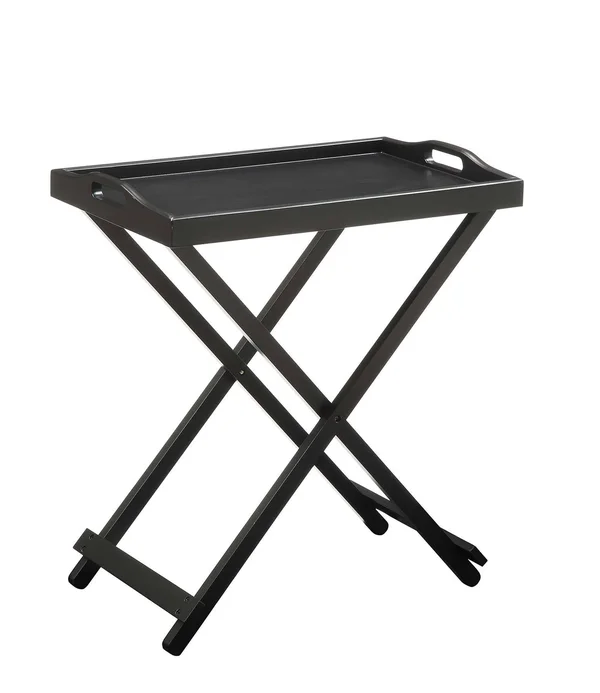 Convenience Concepts 239900BL Designs2Go Folding Tray Table - Black