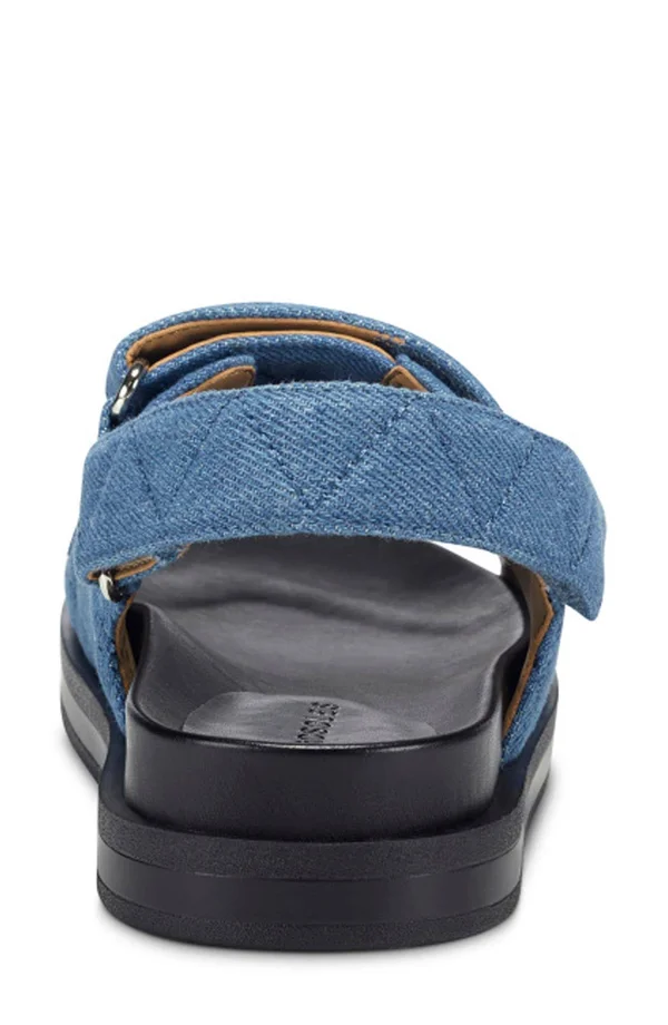 Women's Aerosoles Lamirca Sandal - Blue Denim - Size 8