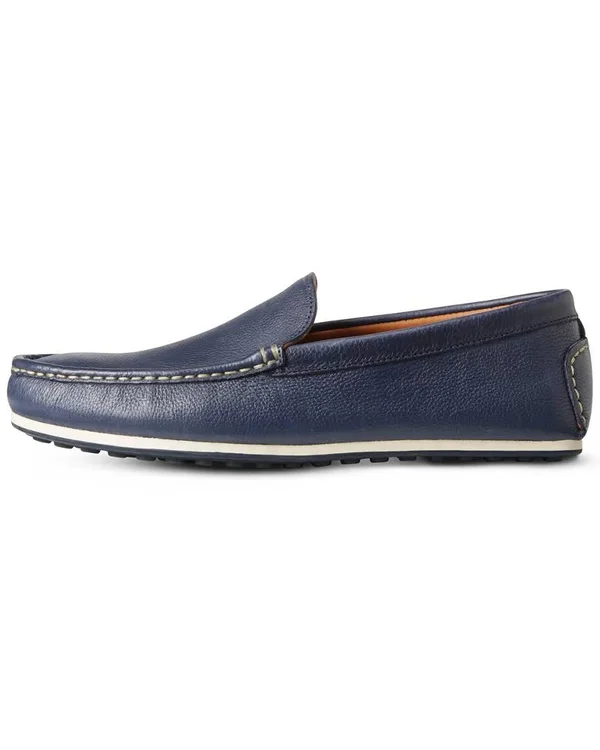 Allen Edmonds Turner Venetian Leather Loafer, 11.5, Blue