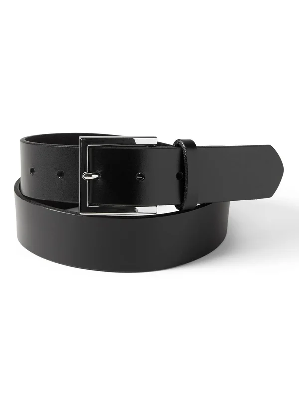Banana Republic Men's Modern Leather Belt Black Size 42