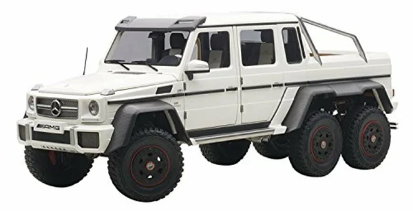 AUTOart 1/18 Mercedes-Benz G63 AMG 6x6 (Matt White)