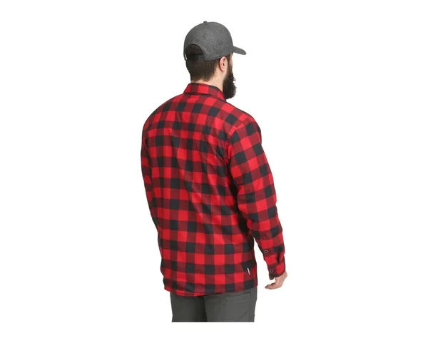 Simms - Coldweather Shirt - Sand Buffalo Plaid, XL