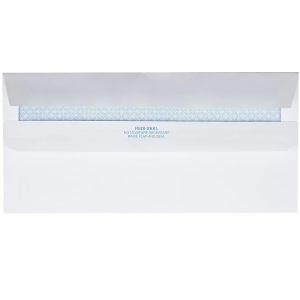 Quality Park Redi-Seal - Envelope - commercial - US No 10 1/2 (4.5 in x 9.5 in) - wallet - open side - self-adhesive - 1 window
