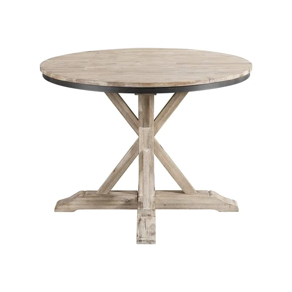 The Gray Barn Whistle Stop Round Standard Height Dining Table - Beach