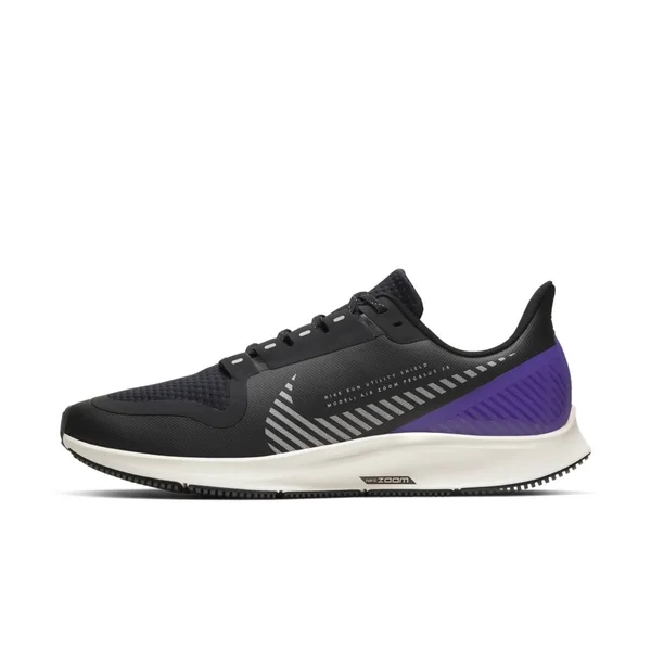Nike Men's Air Zoom Pegasus 36 Shield Running Shoes - Black