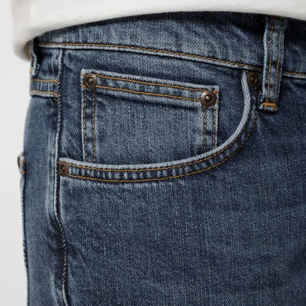 Nudie Jeans Blue Lean Dean Jeans