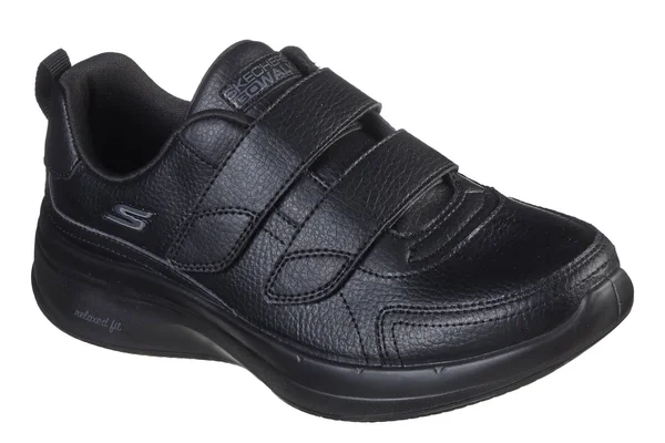 Skechers Women's GOwalk Steady Loyal Sneaker, Black/Black